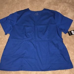 Cherokee luxe scrub top